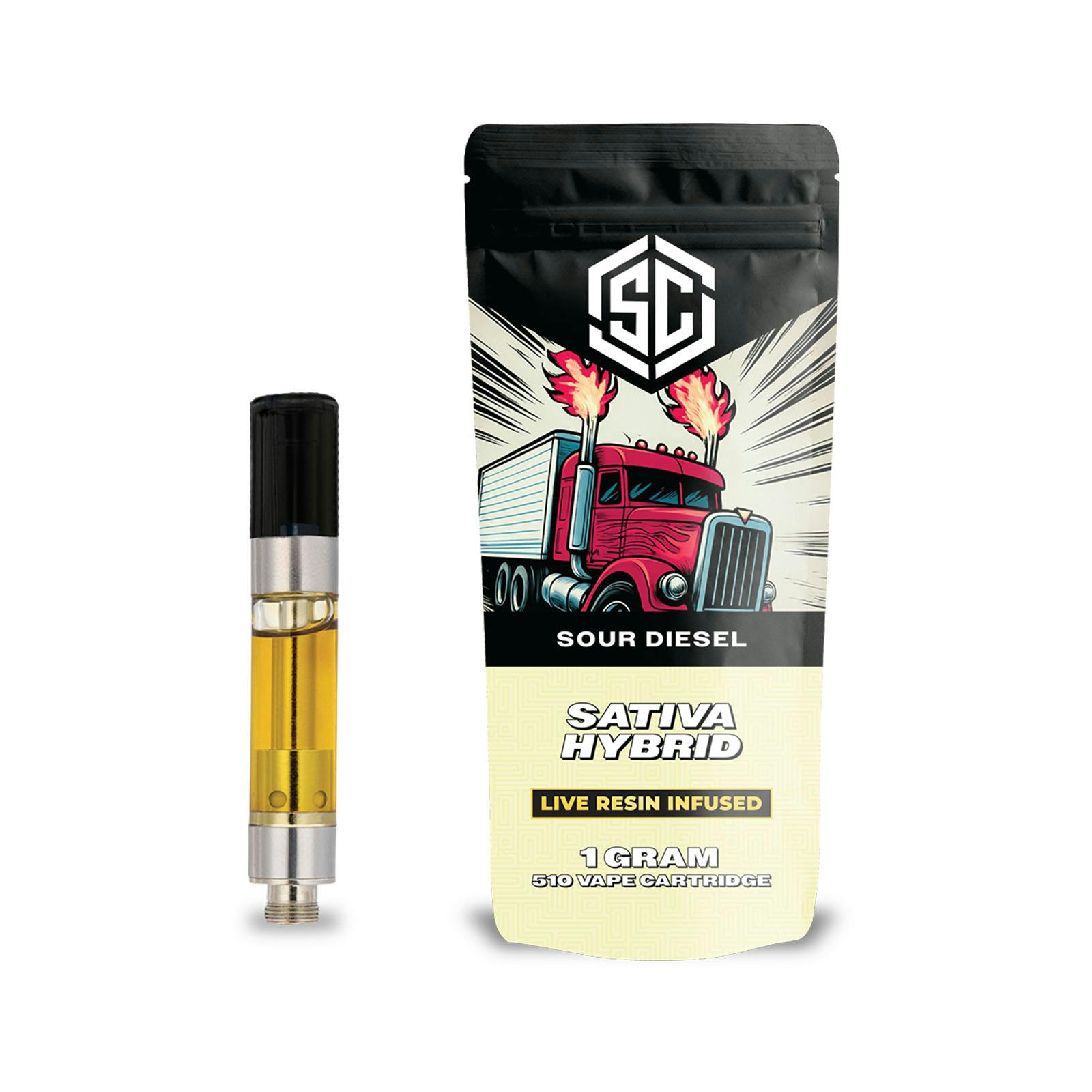 Society C - 1g Live Resin Cart - Sour Diesel