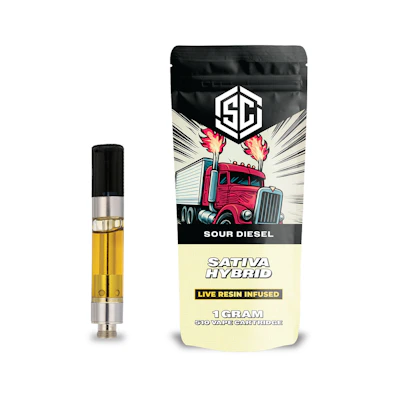 Society C - 1g Live Resin Cart - Sour Diesel