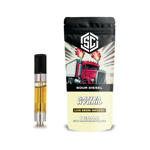 Society C - 1g Live Resin Cart - Sour Diesel