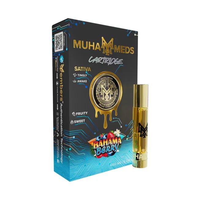 Muha Meds - 1g Cart - Bahama Berry
