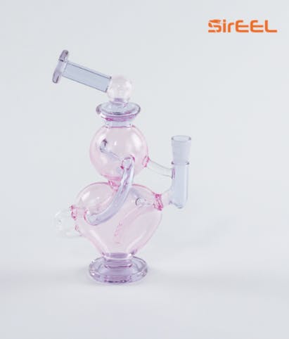 Love Loop Recycler 7" Water Pipe | Boutiq