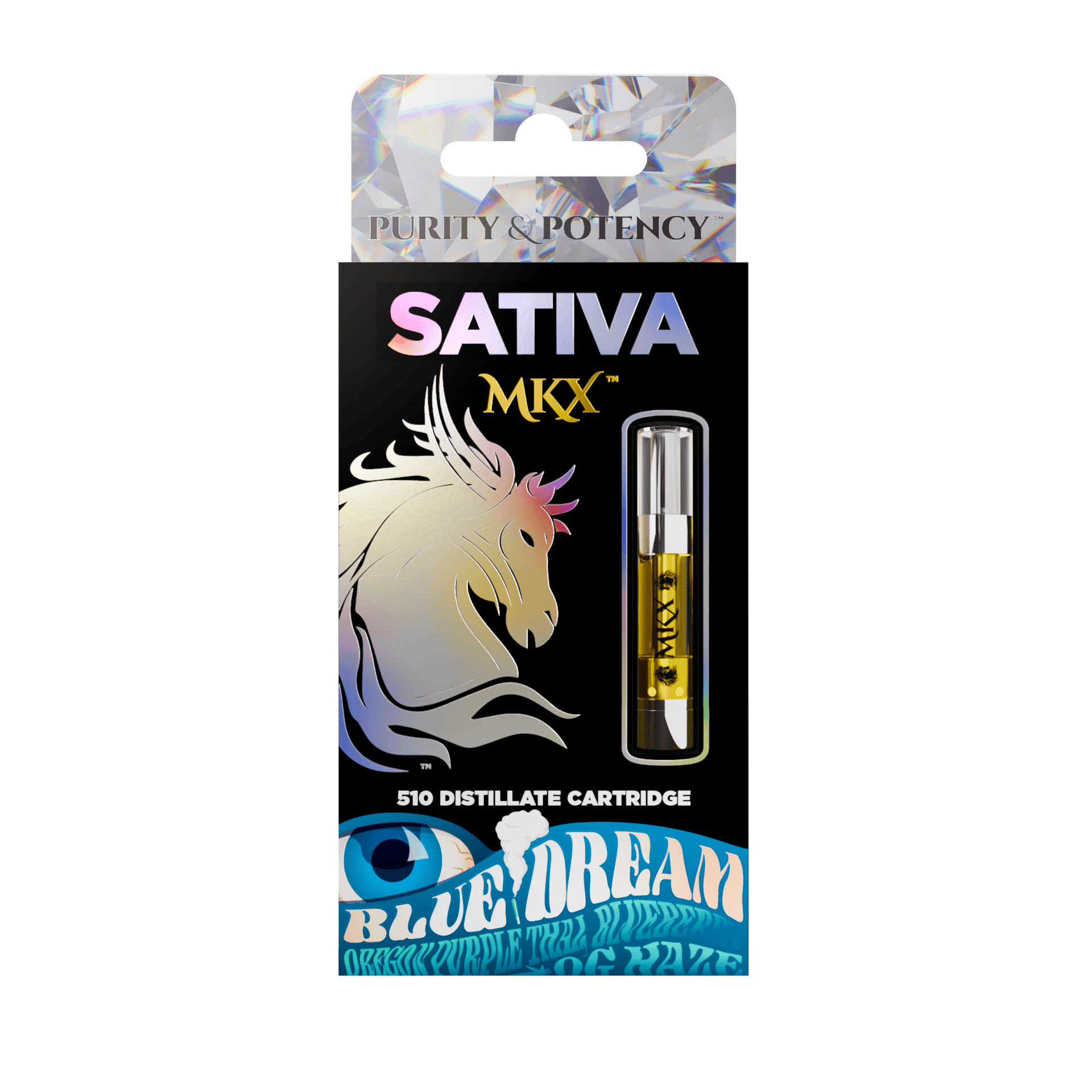 MKX 1 Gram 510 Thread Carts - Sour Diesel (Sativa)