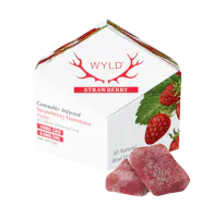 Product WYLD - Strawberry 20:1 CBD:THC Gummies (10mg 10pk)