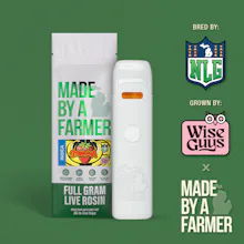 Made By A Farmer - 1g Live Rosin Disposable - Strawguava