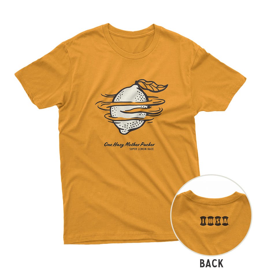 Insa Lemon T-Shirt Gold SM