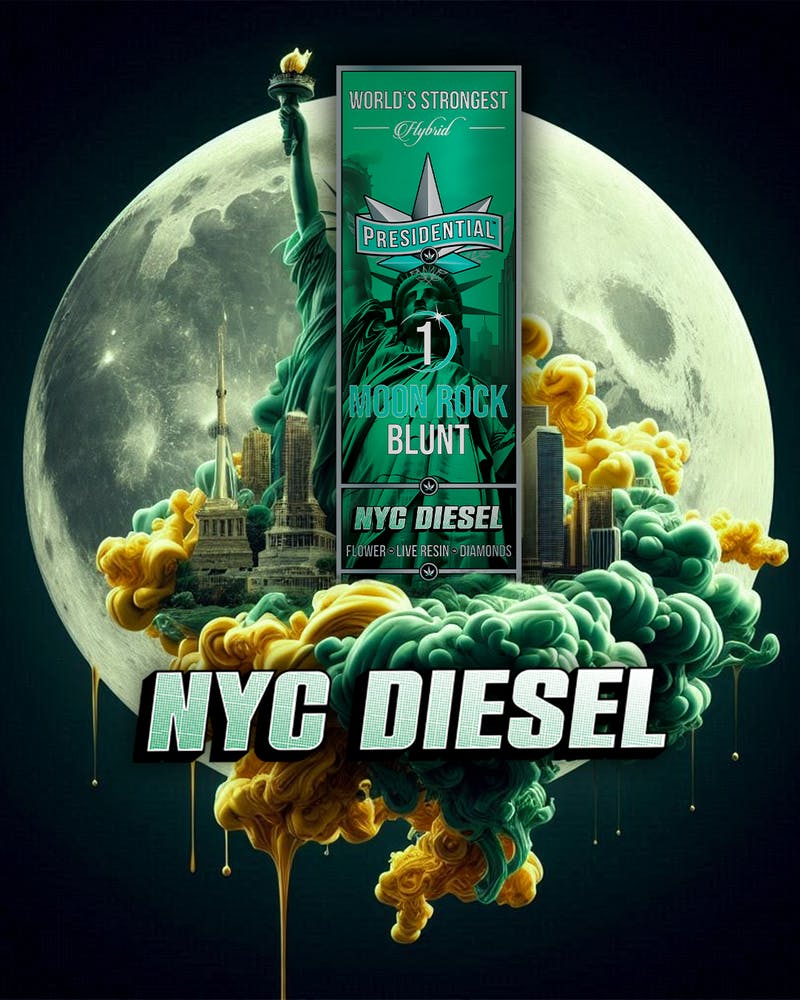 Presidential NYC Diesel 1.5g Moonrock Infused Blunt