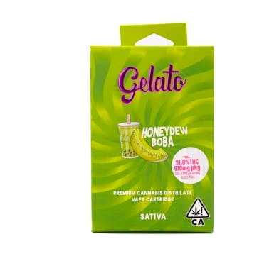 Product: GELATO | HONEYDEW BOBA | CART SATIVA