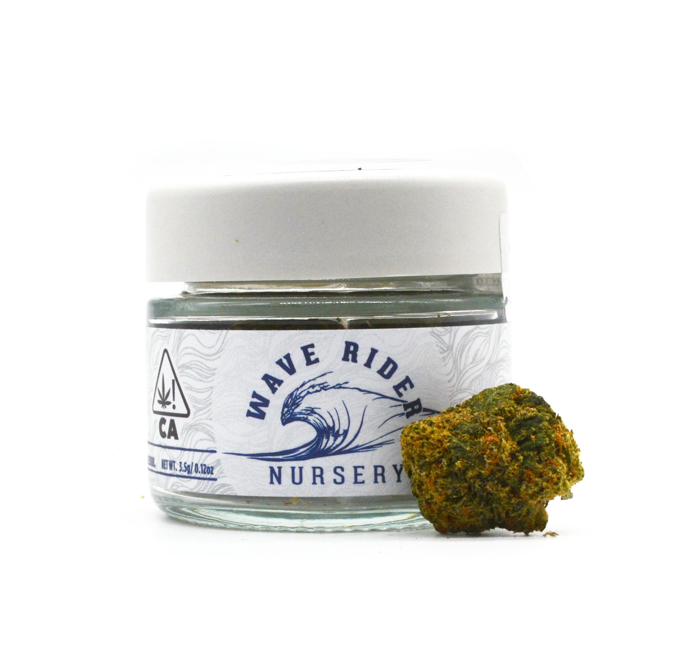 Wave Rider Grapes N Cream Hybrid Flower 3.5g Wellgreens Vista