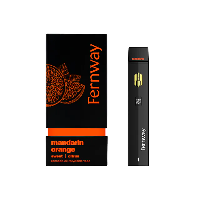 Fernway Disposable Mandarin Orange 1g (sativa, disposables)
