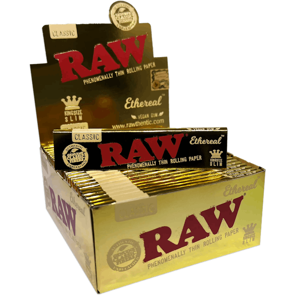 RAW Ethereal Slim Rolling Papers - King Size