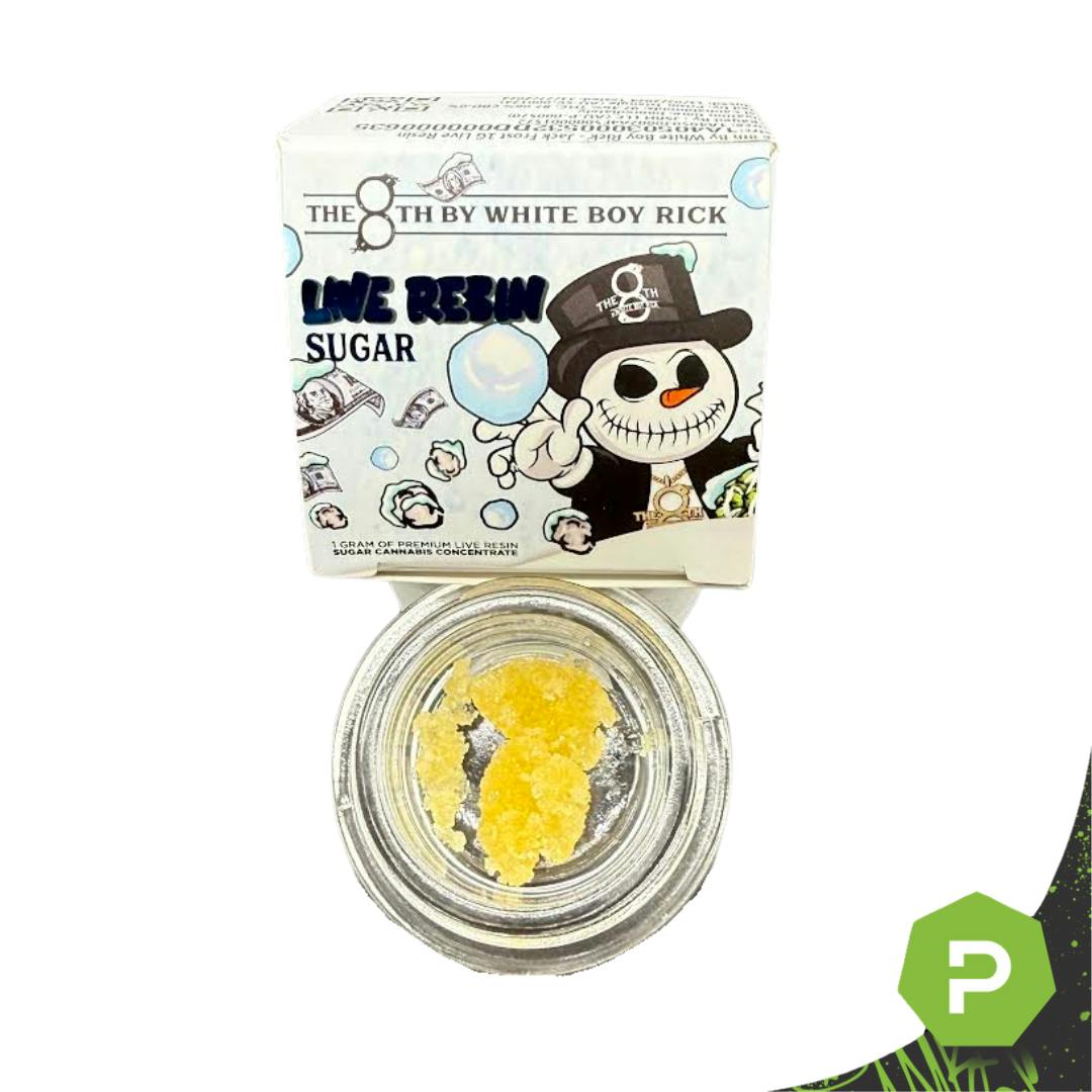 The 8th White Boy Rick Live Resin Sugar | Jack Frost - Puff