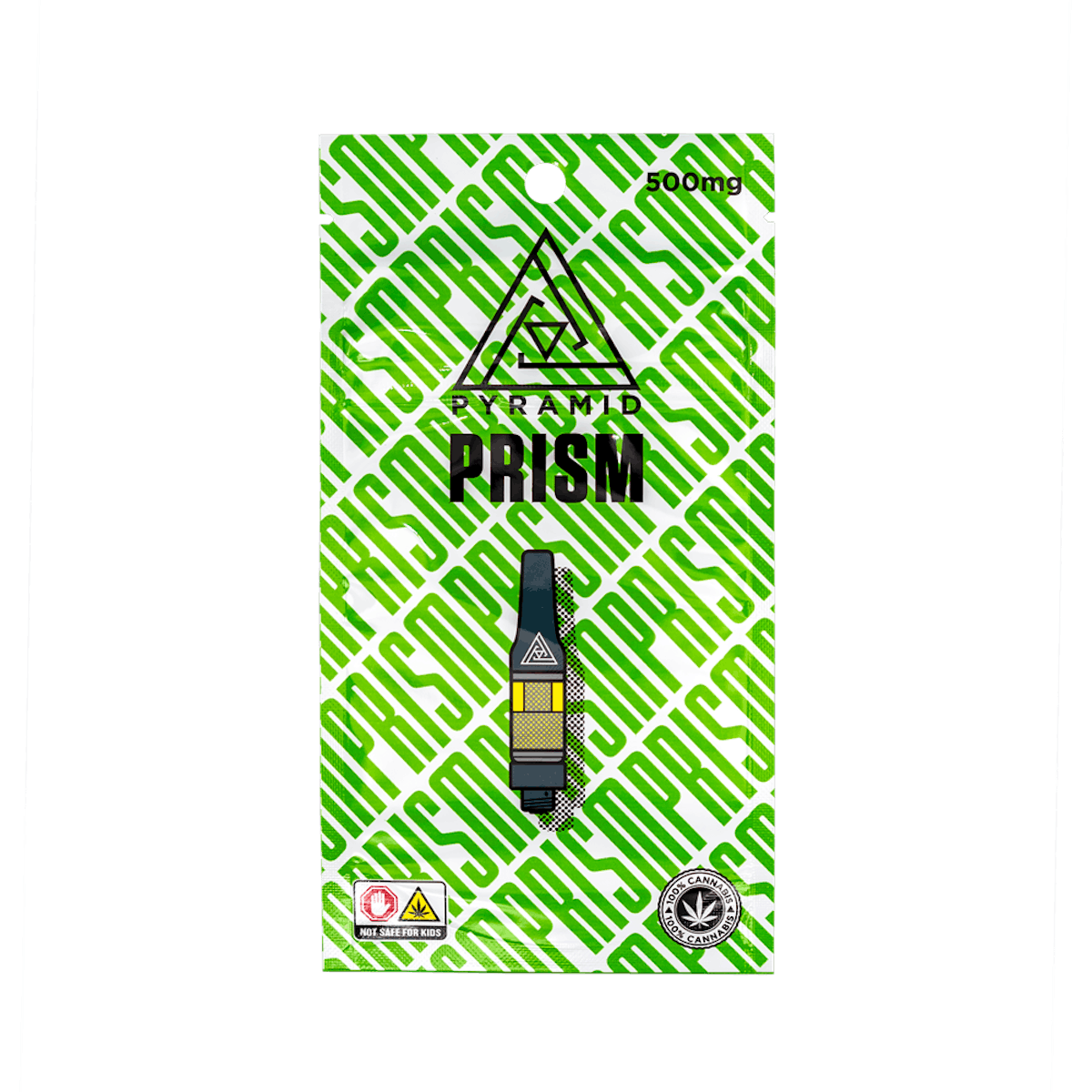 Photo of Pyramid l Fresh Powder Prism Vape Cart l 0.5g