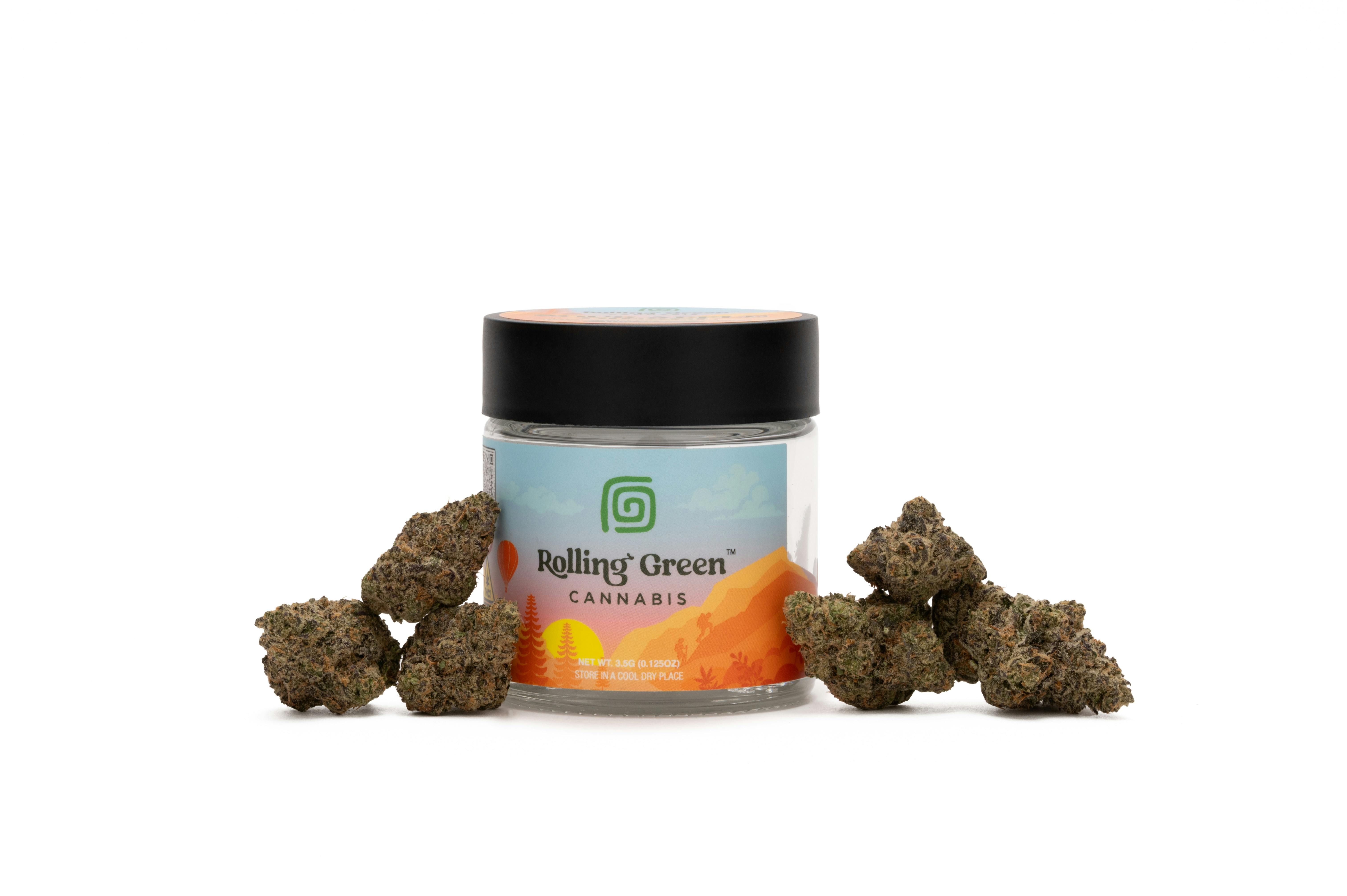 Rolling Green | Dante's Rainbow | Flower