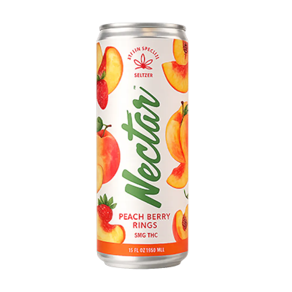 Product Nectar - Peach Berry Rings Seltzer (5mg)