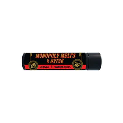 Monopoly Melts x GT x Hytek - 2g Hash Rosin Infused Donut - Versace x Rainbow Belts - PRE_ROLLS by Monopoly Melts at King of Budz