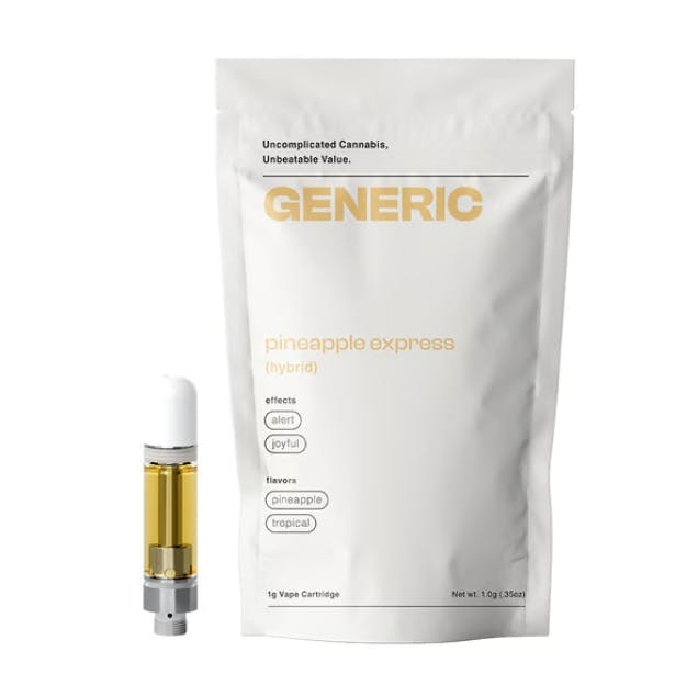 Product CoC Generic Cartridge - Pineapple Express 1g