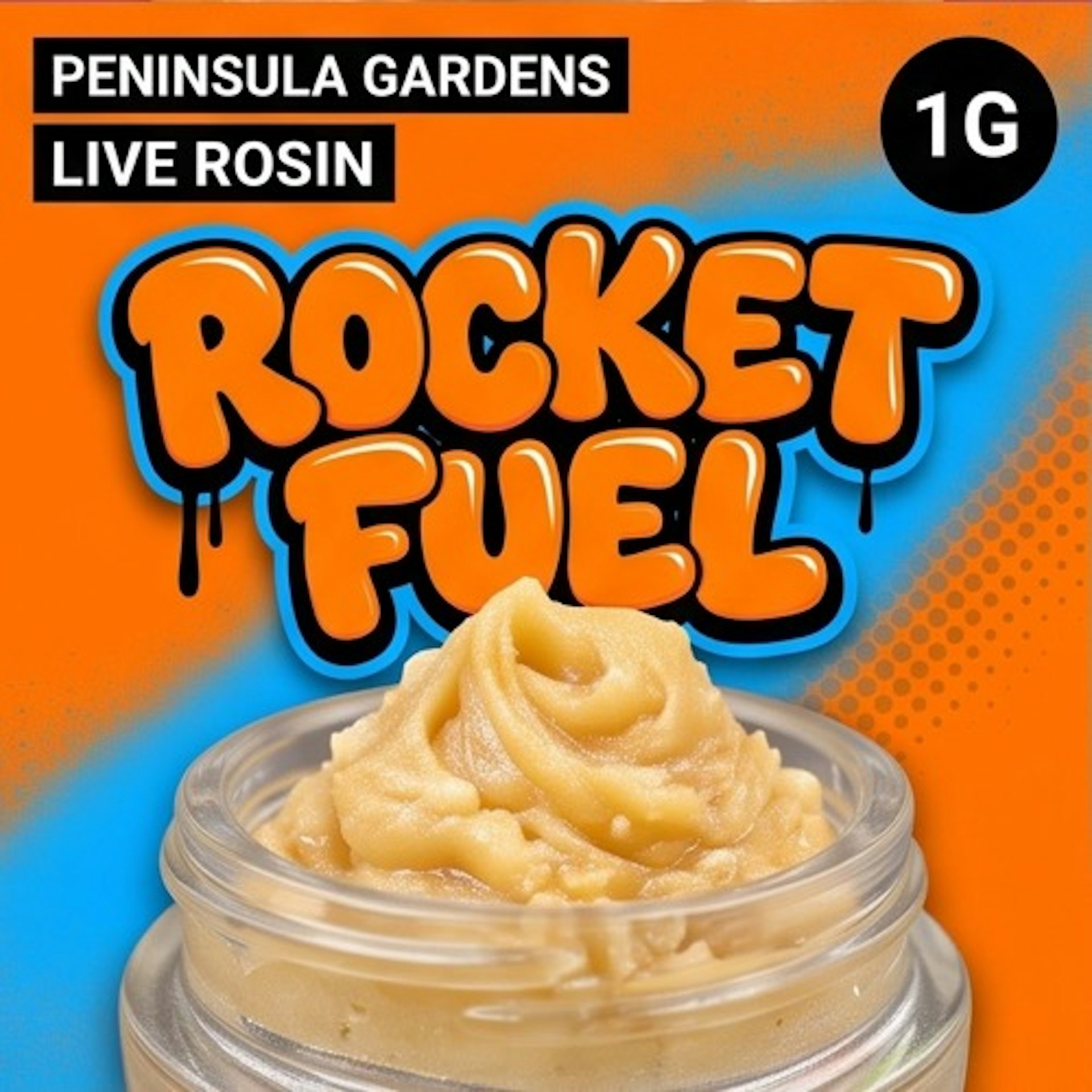 Peninsula Gardens - Rocket Fuel 1G Live Rosin