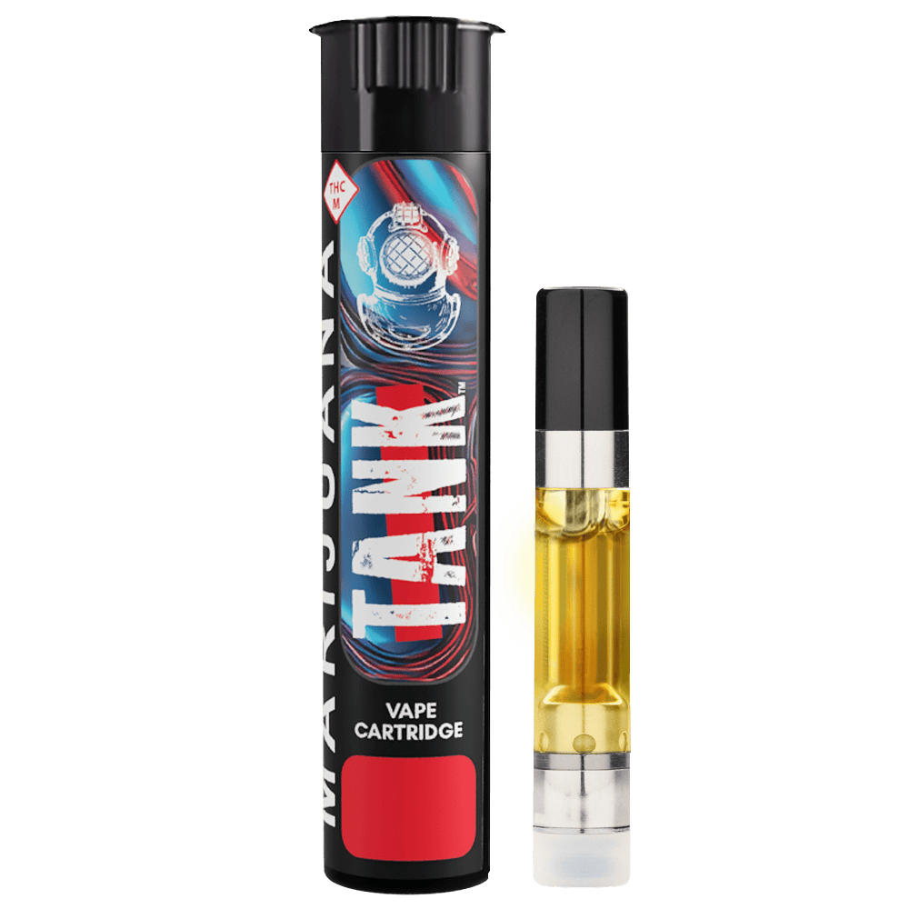 TANK - Blueberry Underground - Distillate Cartridge - 1g | Blue Sage  Cannabis Deli - Carthage