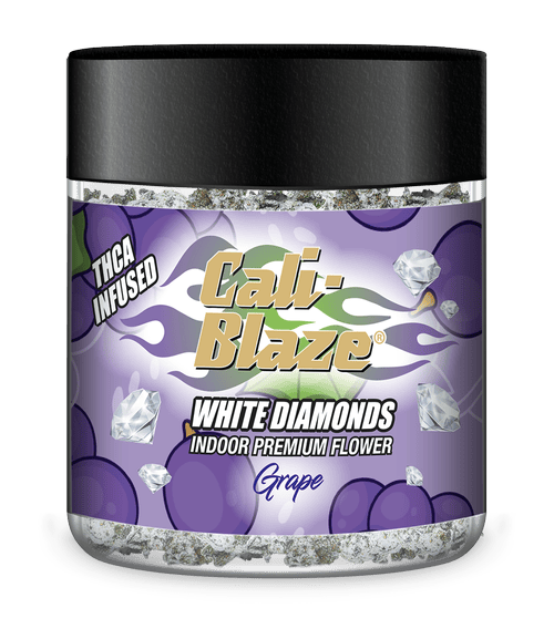 Cali-Blaze | White Diamond Frosted Flower - 3.5g - Grape