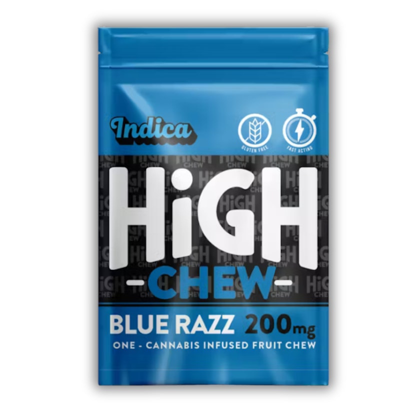High Chew | Gummy | Blue Razz | 200mg