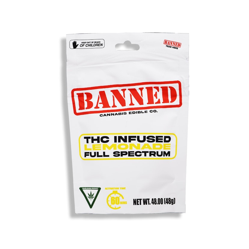 BANNED | 200mg Gummies | Lemonade