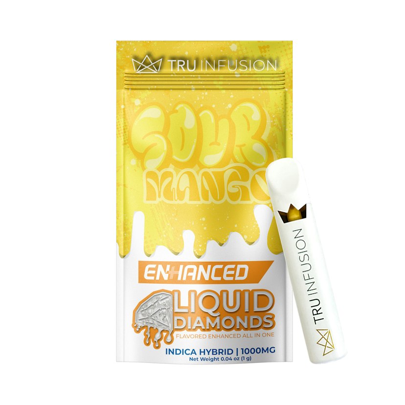Tru Infusion Enhanced Liquid Diamond Disposable: Sour Mango