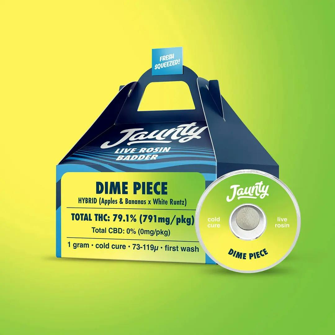 Jaunty | Dime Piece | Live Rosin Cold Cure | 1g