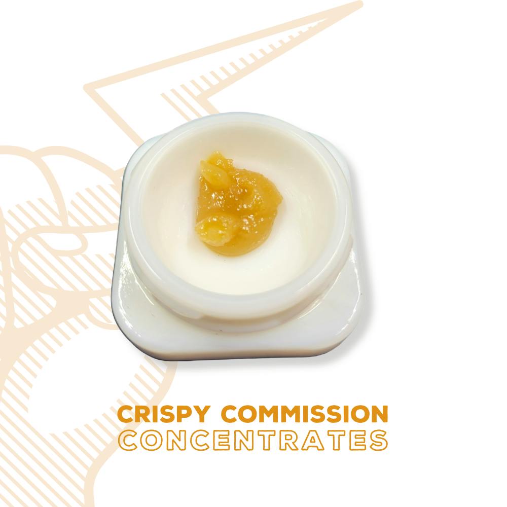Crispy Commission - Cured Budder 1g - Cherry Banana