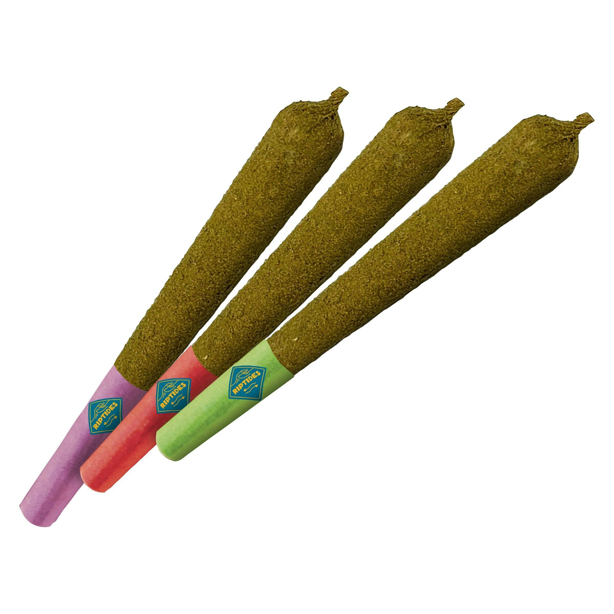 Infused Pre-Roll | Riptides Combo Pack - Hybrid - 3x0.4g