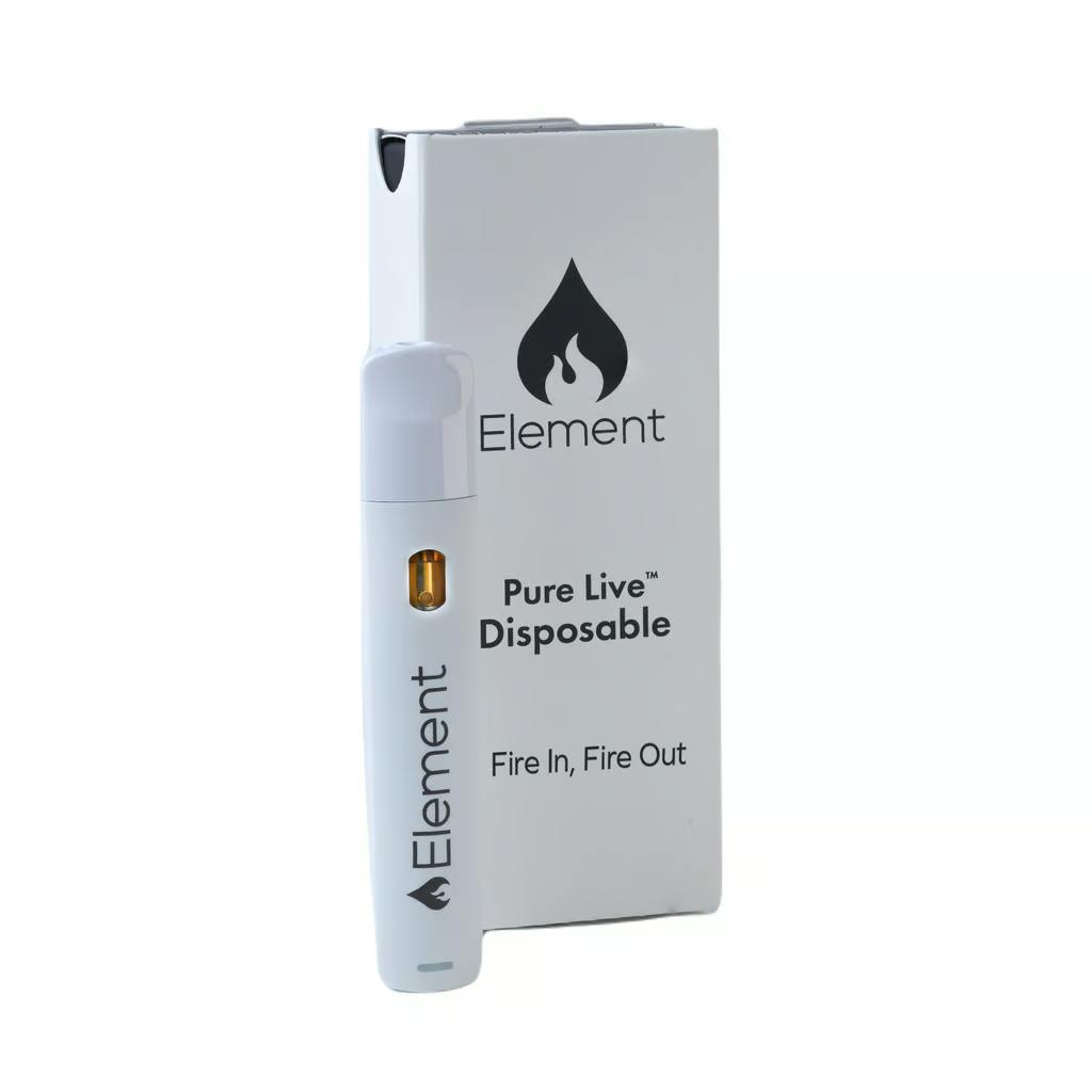 Element ELEMENT | TROP CHERRY | PURE LIVE DISPOSABLE SATIVA/HYBRID — VAPORIZERS