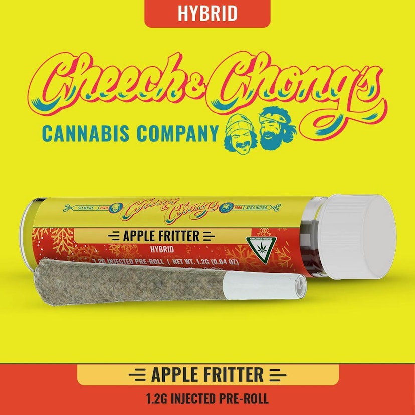 Cheech & Chong 1.2g Injected Preroll Apple Fritter