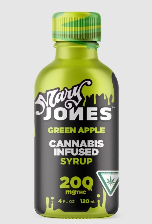 Product: Mary Jones | Green Apple Syrup | 200mg