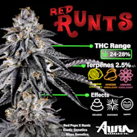 Product Aura Cannabis Co. - Red Runtz Flower (3.5g)