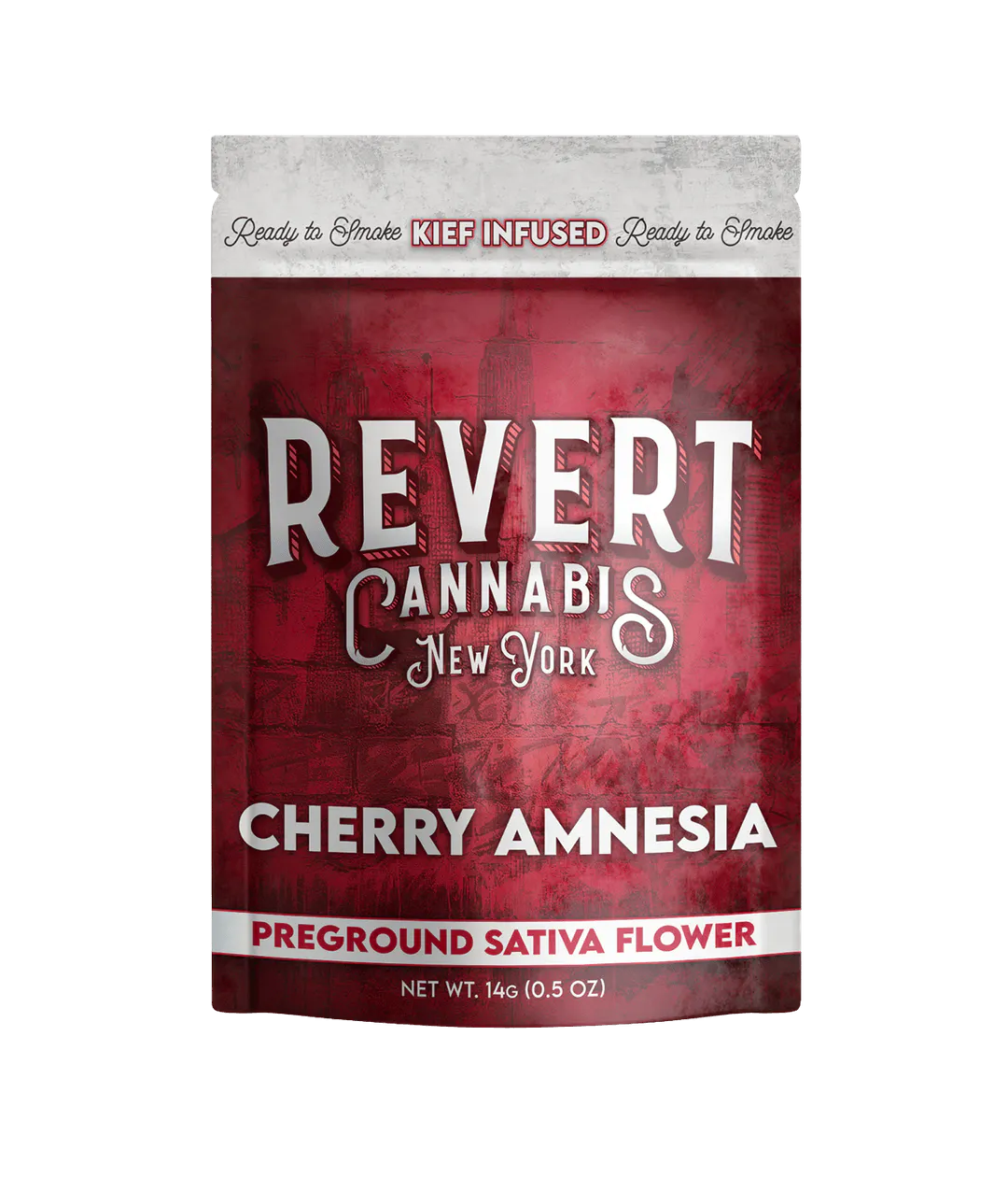 Revert Cannabis | Cherry Amnesia | Kief Infused Pre-Ground | 14g