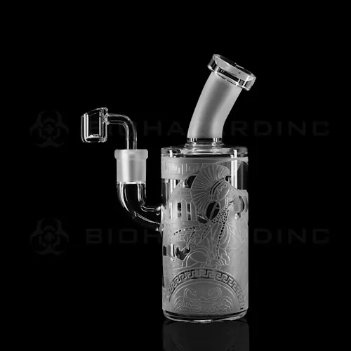 8′ Deep Etched Dab Rig – Banger Hanger – Athena Design-active