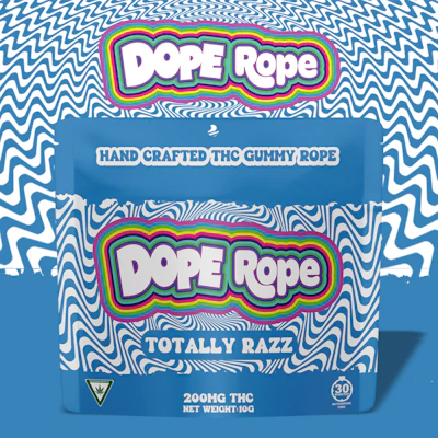 Dope Rope - 200mg Gummies - Totally Razz