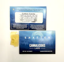 Cannalicious - 1g Shatter - Cotton Candy
