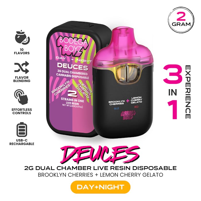 Dueces V2 | Watermelon Z x Pineapple Slushie | Dual Chamber - The