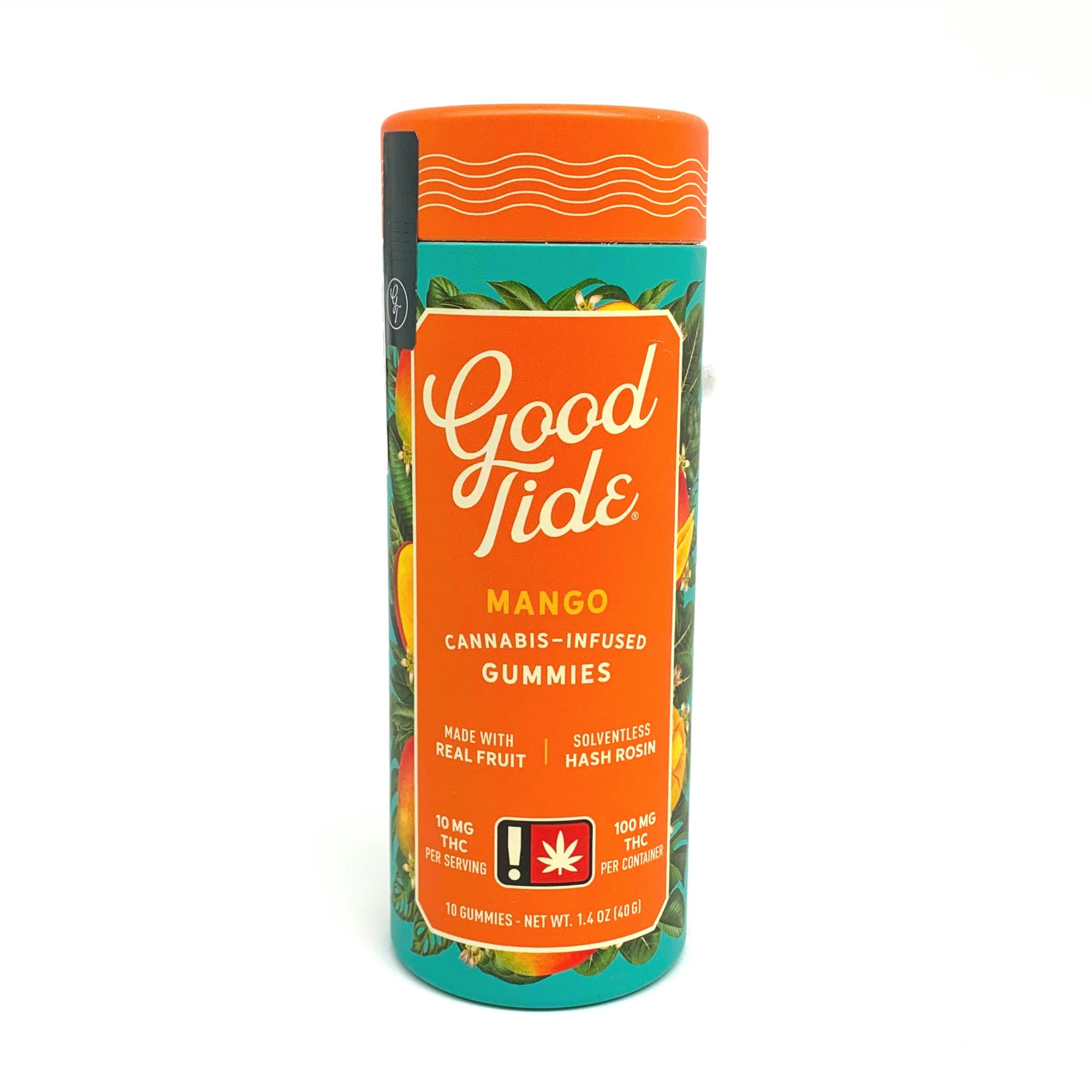 Good Tide | Mango Indica Hash Rosin Gummies