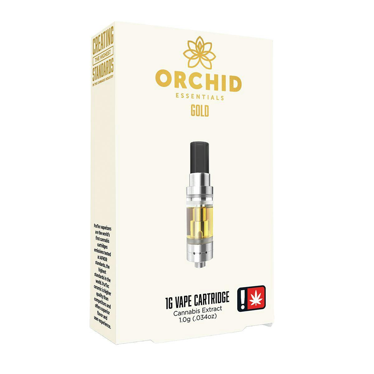 Photo of Orchid Essentials Gold 1g CVNDYLVND Live Resin Vape Cartridge