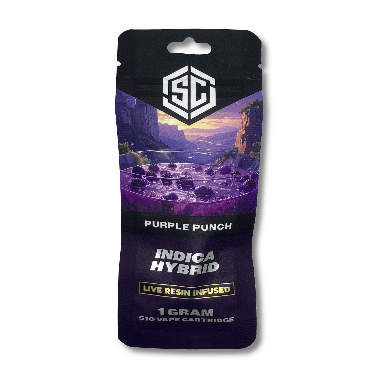 Product: Society C | Live Resin Vape Cart - 1g - Purple Punch