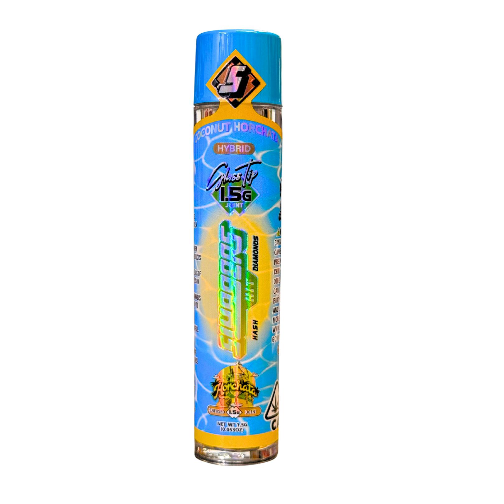COCONUT HORCHATA HASH & DIAMOND INFUSED PREROLL-0