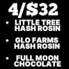 4/$32 | Edibles