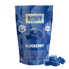 HICOLOR - 100mg RSO Gummies - Blueberry