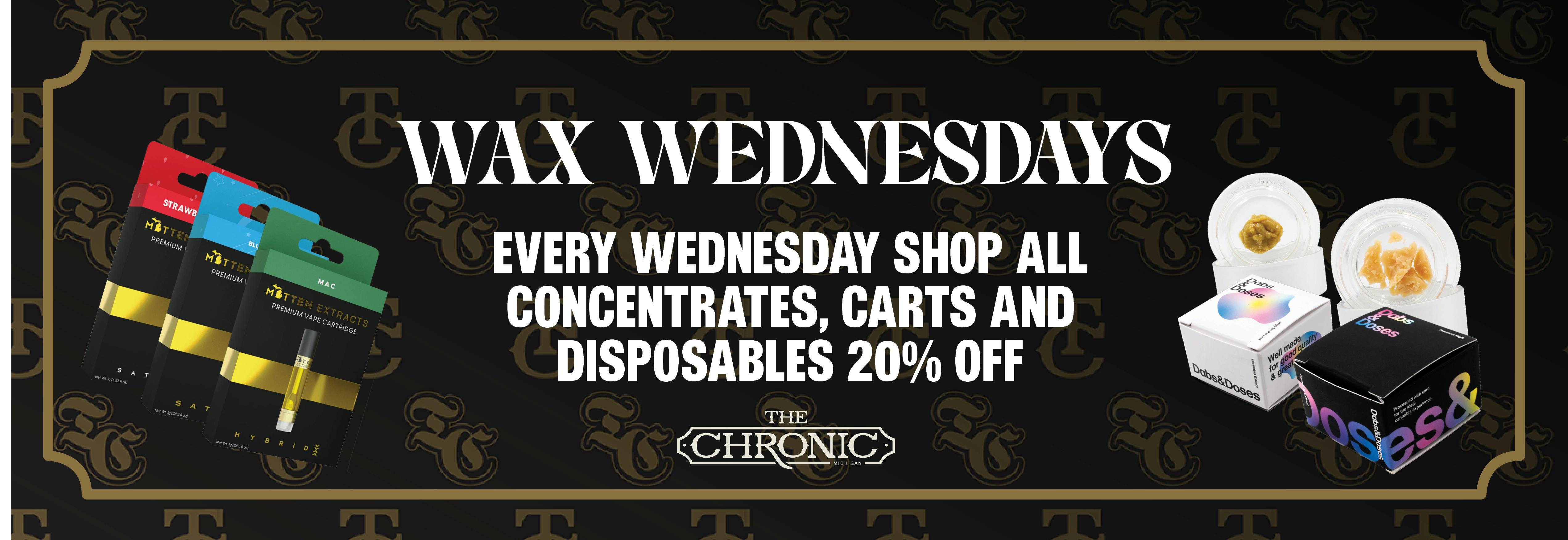 Wax Wednesdays