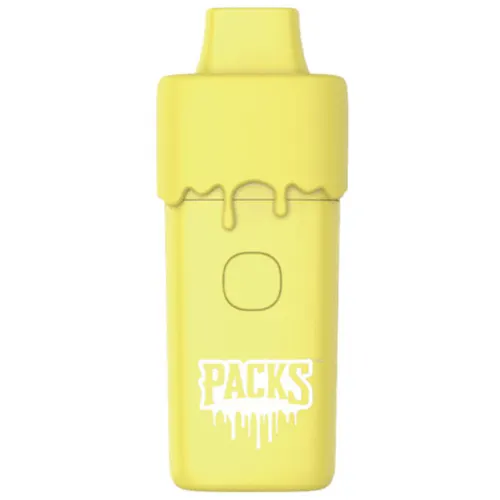 Packwoods Banana Flambe Live Resin All-In-One Vape Rec-1