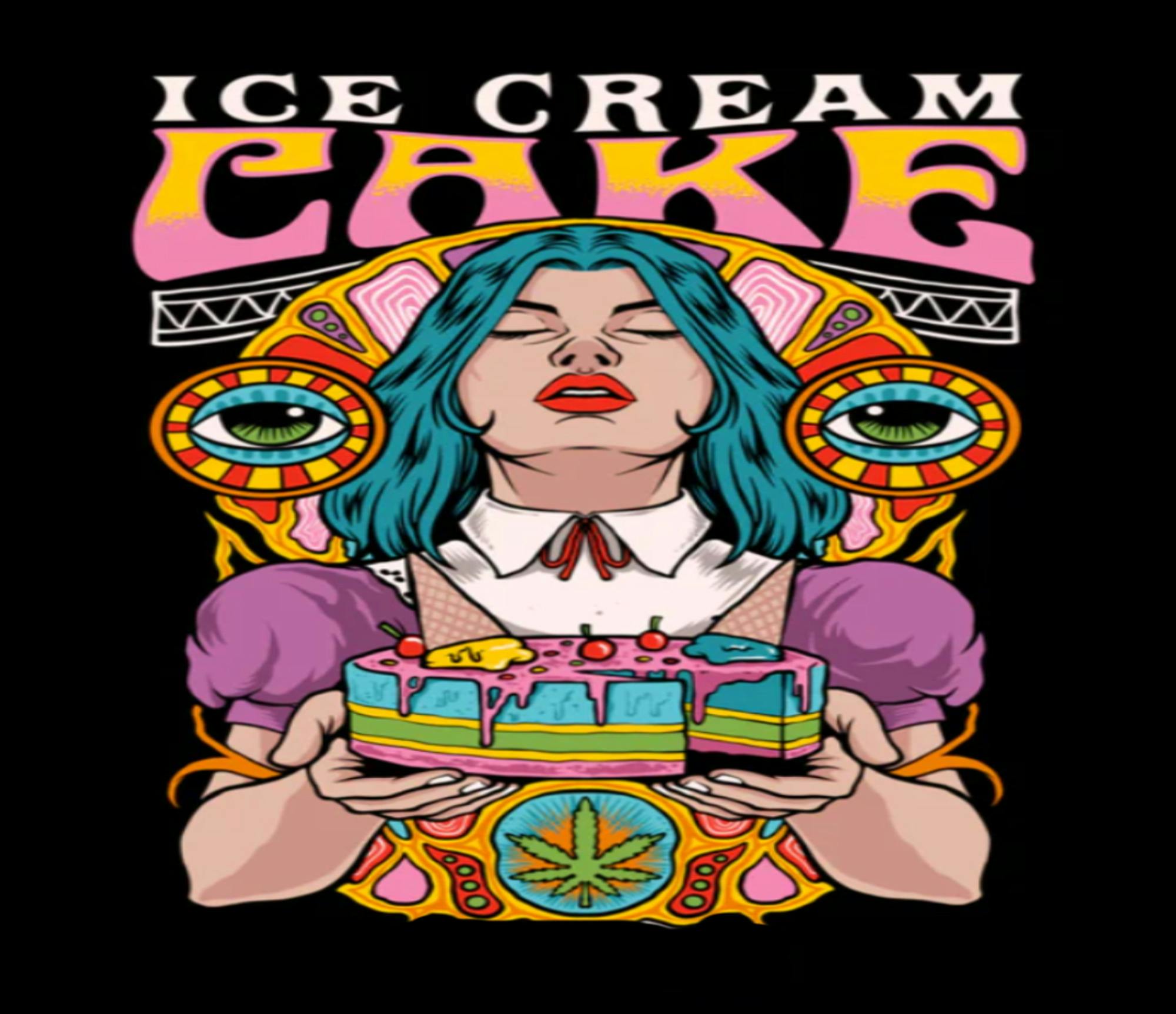 DELI Infused - Fresh Canna Snow Caps - Ice Cream Cake