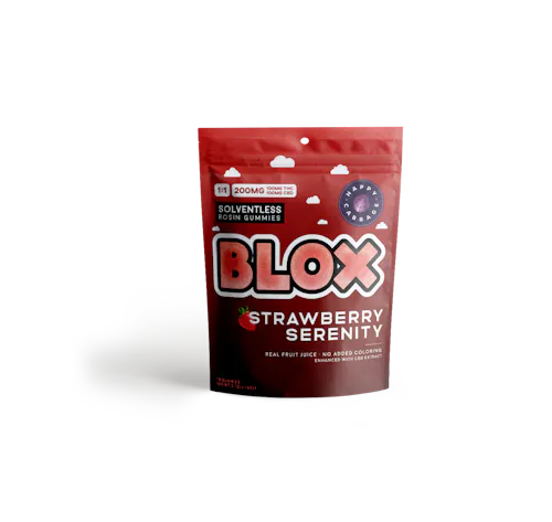 Strawberry Serenity | Rosin Gummies | 10pk | 100mg-active