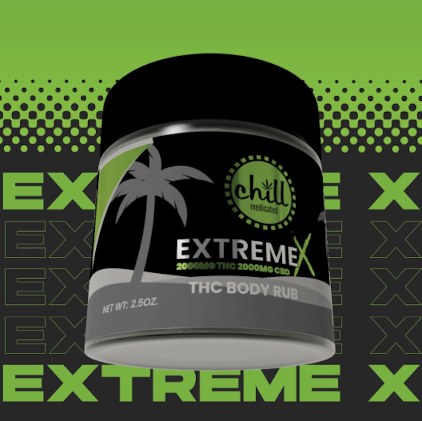 Chill Medicated | Extreme X Body Rub 1:1