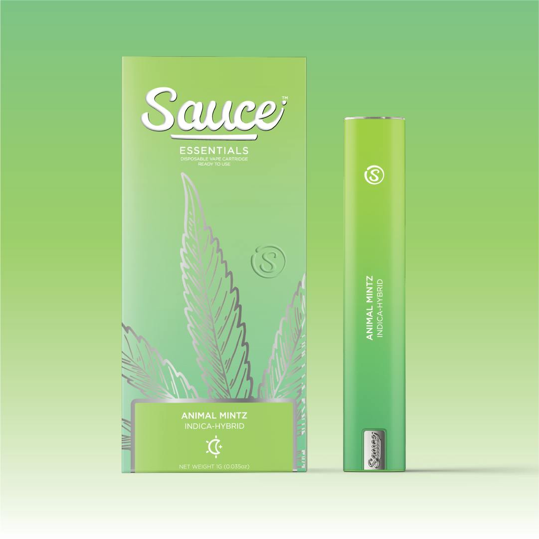 Sauce - Essentials: Live Resin Disposable - Animal Mintz (IH) (1.0g)